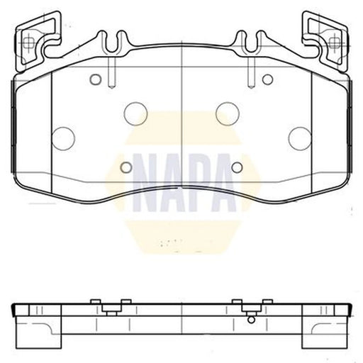 NAPA Front Brake Pad Set NBP1941