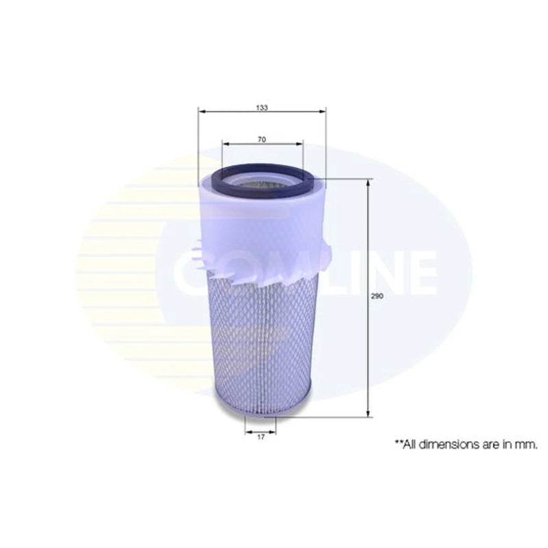 Comline Engine Air Filter fits Hyundai Galloper I 1991-1998 2.5