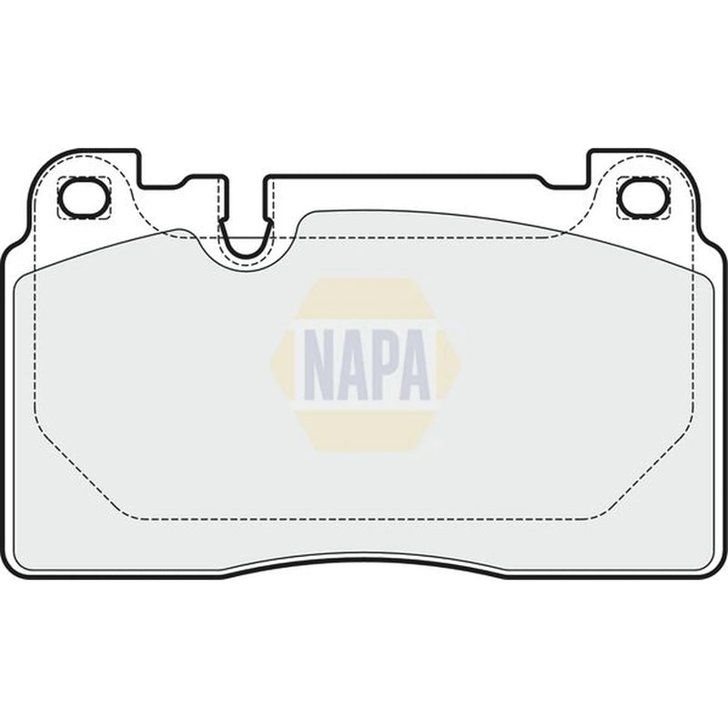 NAPA Front Brake Pad Set fits Audi A6 C7 2014-2018 2.0 2.8 3.0