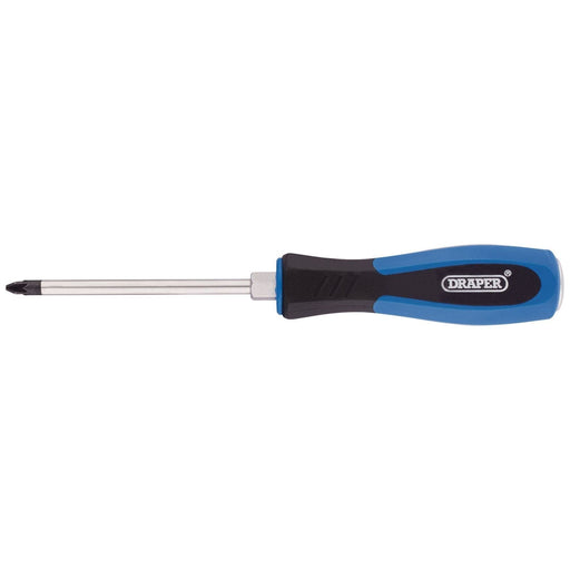 Draper Pound Thru' PZ Type Screwdriver, No.2 x 100mm 40806 Draper - Dynamic Drive