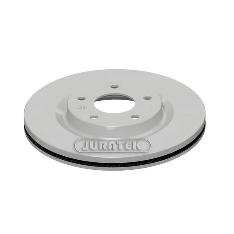 Juratek 2 x Vented Brake Discs fits Nissan Juke 2010-2019 1.6