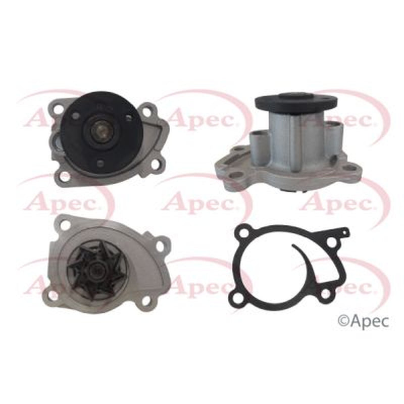 Apec Engine Cooling Water Pump fits Dacia Dokker 2012-2021 1.2 1.6
