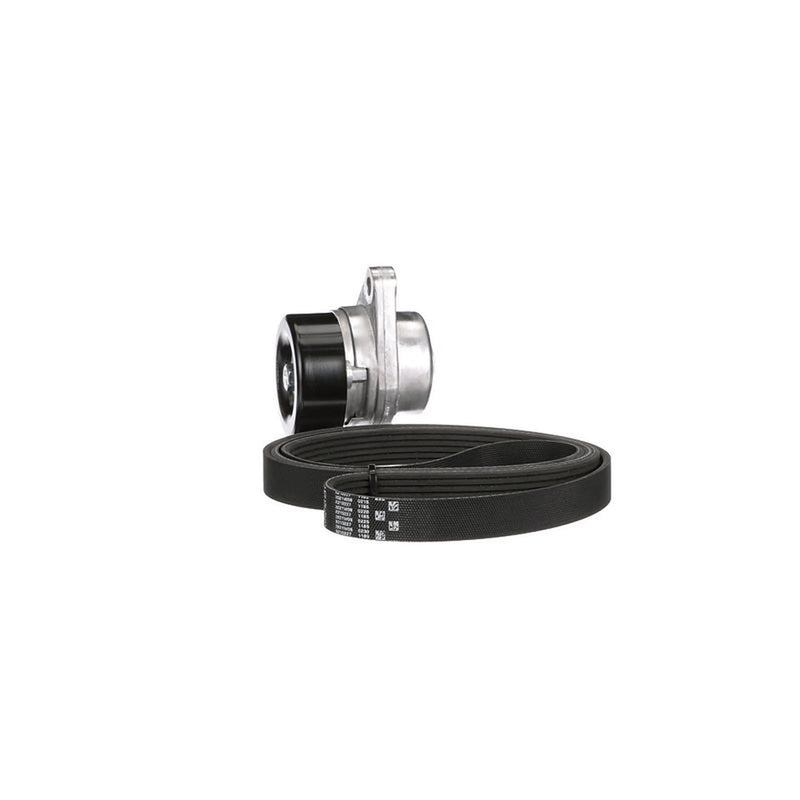 Gates V-Ribbed Belt Set fits Chevrolet Aveo / Kalos 2003-2013 1.4