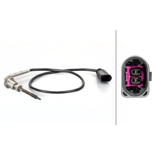 Hella Exhaust Gas Temperature Sensor before catalytic converter fits Audi A4 B7