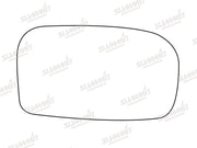 Summit Stick-On Standard Mirror Glass fits Honda Civic 02 to 05 RHS Summit - Bars 4 Cars