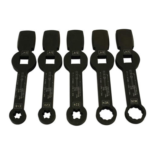 Laser Brake Caliper Wrench Set 5pc - for HGV 7160 Laser - Dynamic Drive