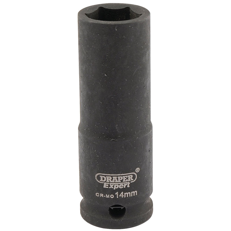 Draper Expert HI-TORQ 6 Point Deep Impact Socket, 3/8" Sq. Dr., 14mm Draper - Dynamic Drive