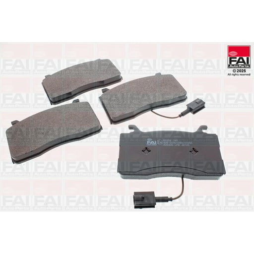FAI Front Brake Pad Set fits Alfa Romeo Giulia 2016 on 2.0