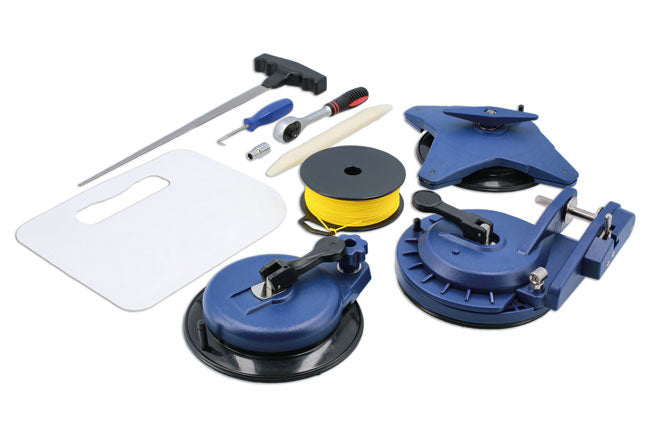 Power Tec Ratchet Wound Windscreen Removal Kit Laser - Town Tools