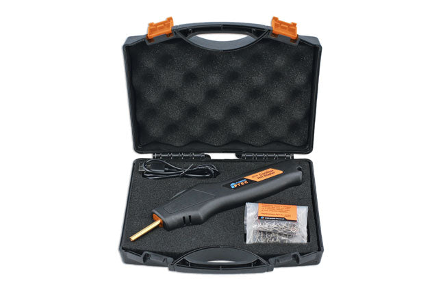 Power Tec Cordless Hot Stapler - Compact Kit Laser - Town Tools