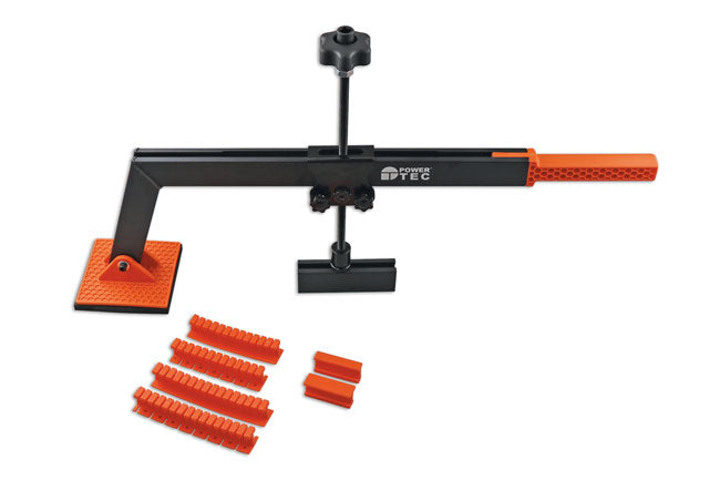 PDR Lever Pulling Bar - 660mm with Aluminium Pad Puller Laser - Town Tools
