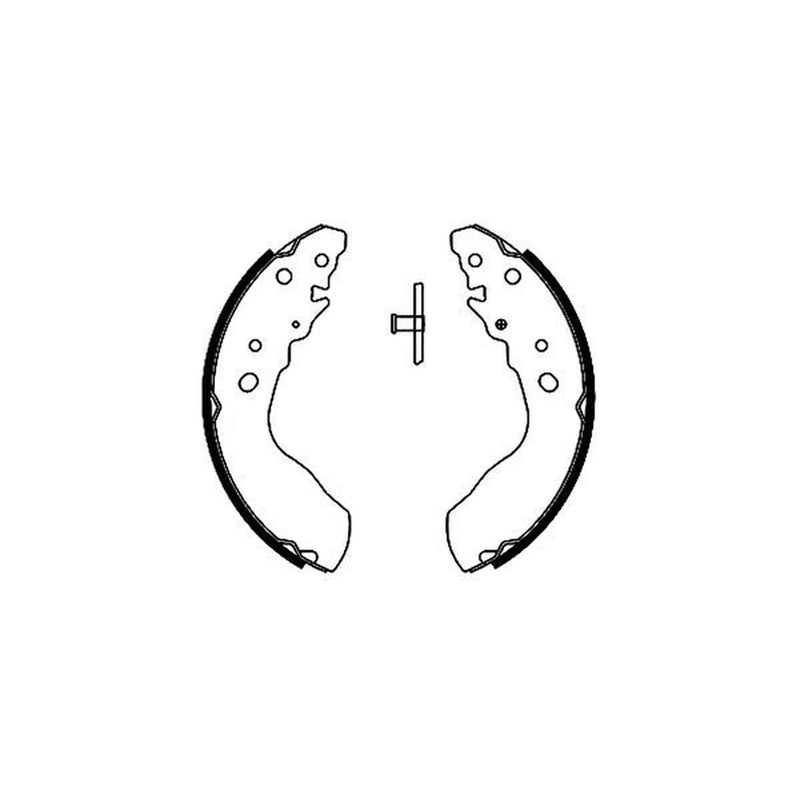 Mintex Brake Shoe Set Axle Kit fits Geo Tracker Station 1988-1998 1.6 1.9 2.0