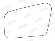 Summit Stick-On Standard Mirror Glass fits Lada Riva Samara LHS Summit - Bars 4 Cars