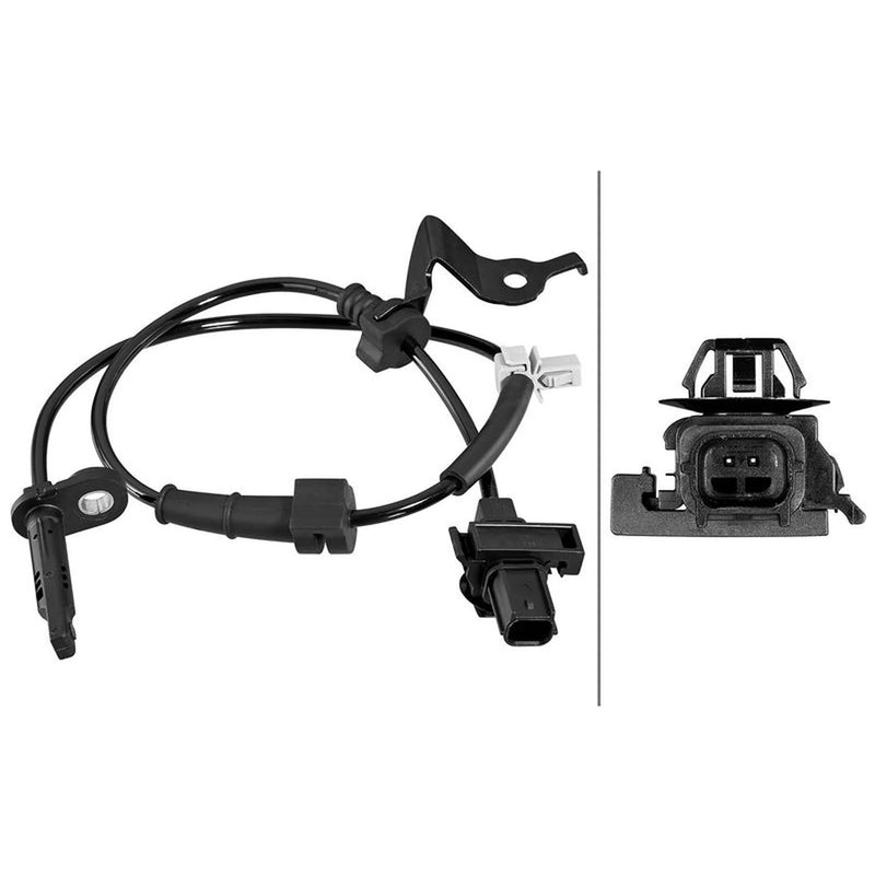 Hella ABS Wheel Speed Sensor Front fits Honda Accord IX 2012 on 2.4 3.5