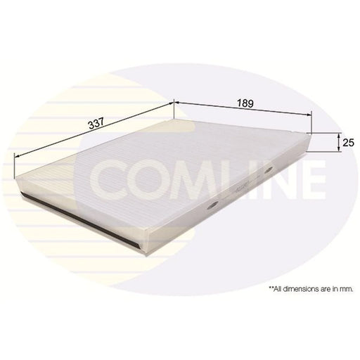 Comline Cabin Air Filter (Pollen Filter) fits Mercedes-Benz C-Class 2000-2008