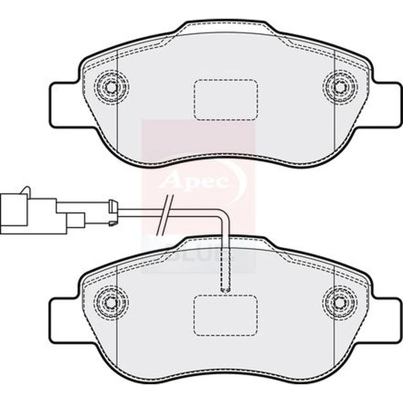 Apec Front Brake Pad Set PD3856