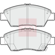 Apec Front Brake Pad Set fits Honda Cr-Z 2010-2013 1.5