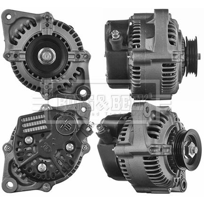 Borg & Beck Car Alternator 12V fits Honda Civic 1987-1991 1.5 1.6