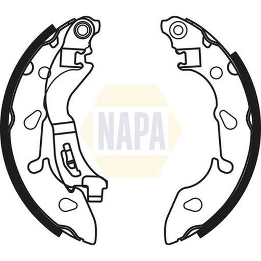 NAPA Brake Shoe Set Axle Kit NBS1083