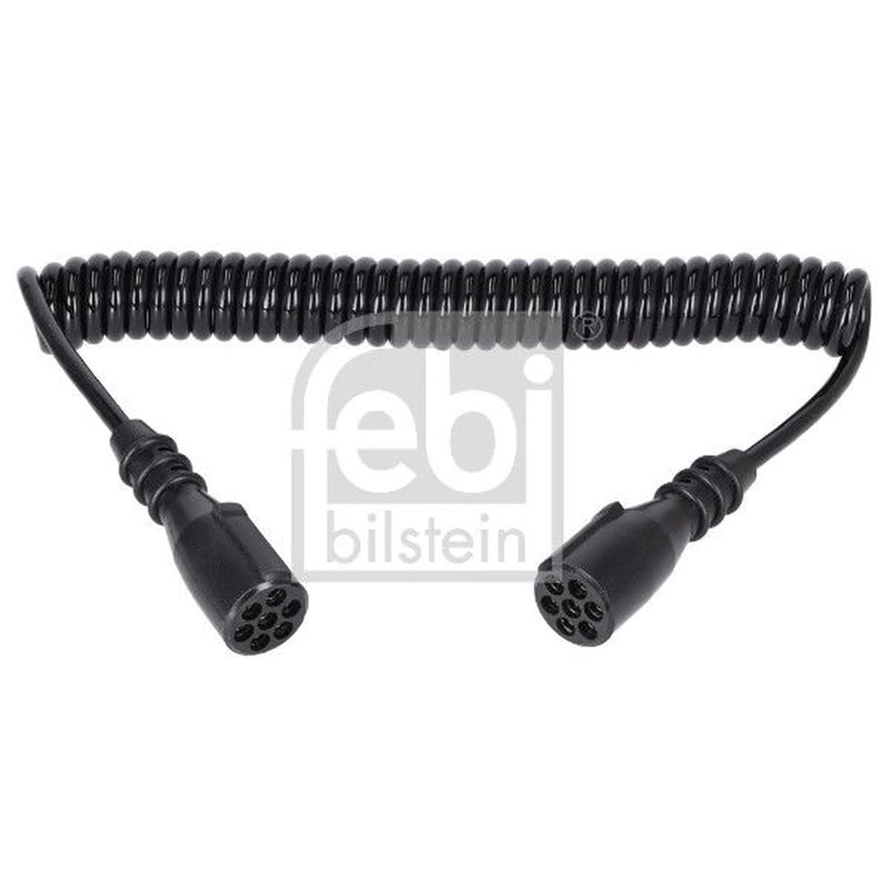 Febi Coiled Cable 7 Connectors 24V PU (Polyurethane) 40101