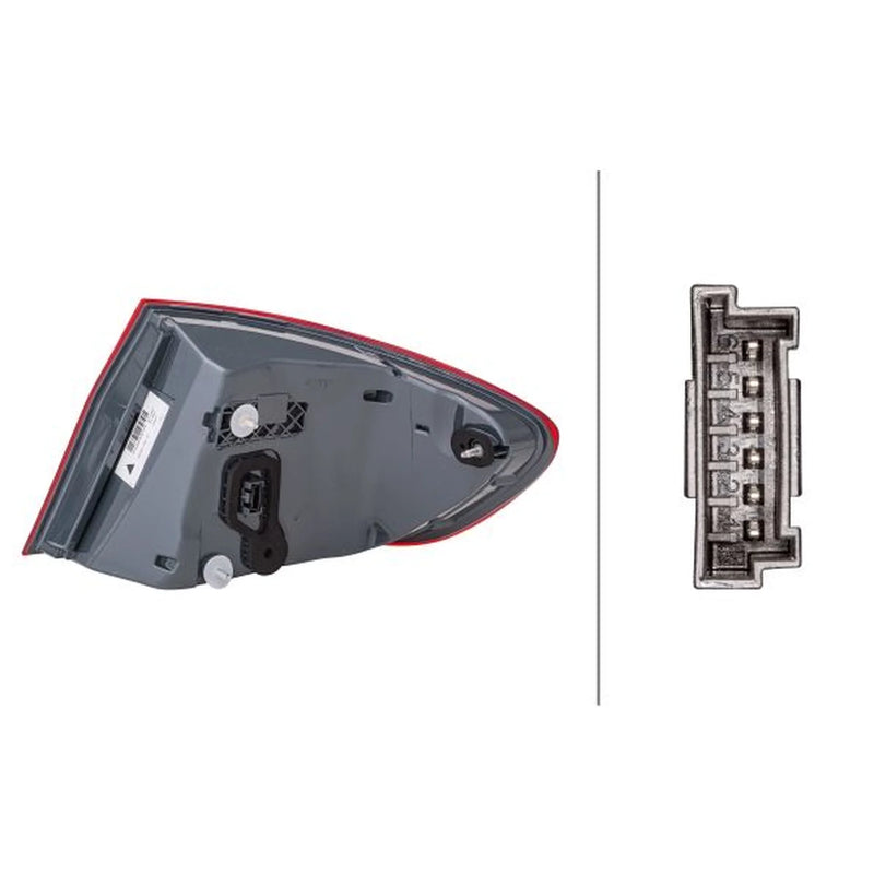Hella Tail Light / Lamp LED Left fits BMW 5 2010-2016