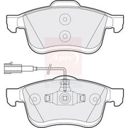 Apec Front Brake Pad Set PD3824