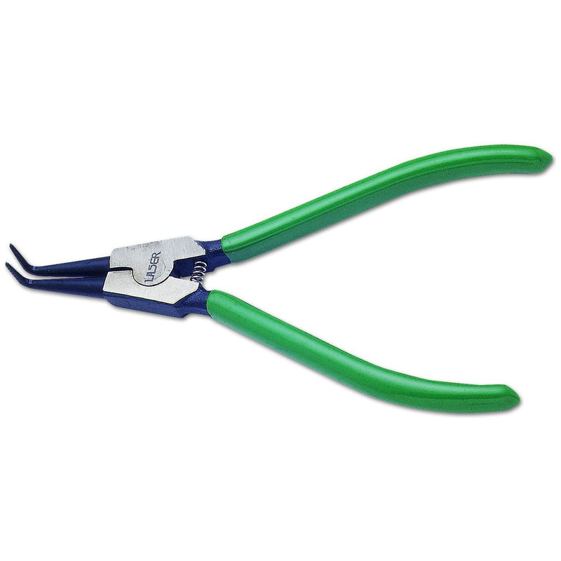 Laser External Circlip Pliers - Bent 175mm 2914 Laser - Dynamic Drive
