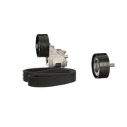 Gates V-Ribbed Belt Set fits Fiat Ducato 2001-2006 2.3