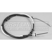 First Line Handbrake Cable Right Rear fits Fiat Mpv 2001-2006 1.2 1.3 1.6 1.9