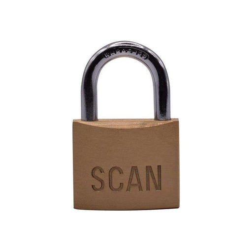Scan Brass Padlock 40mm Scan - NN4 Online
