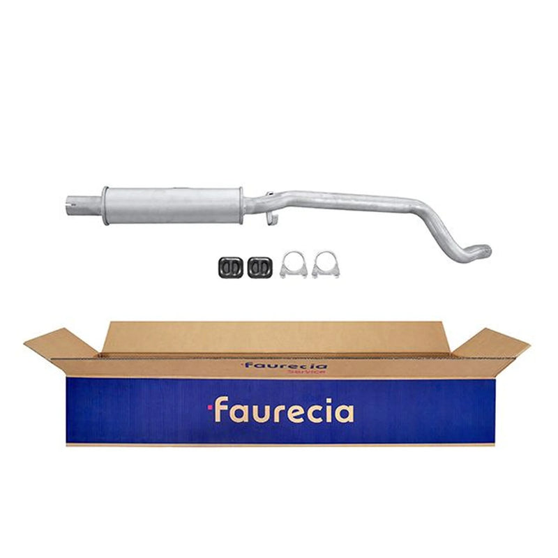Hella Middle Silencer fits Opel Corsa A 1982-1993 1.0 1.2 1.3 1.4