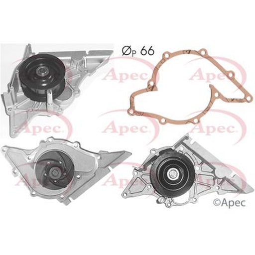 Apec Engine Cooling Water Pump fits Audi A6 C5 1998-2005 3.7 4.2
