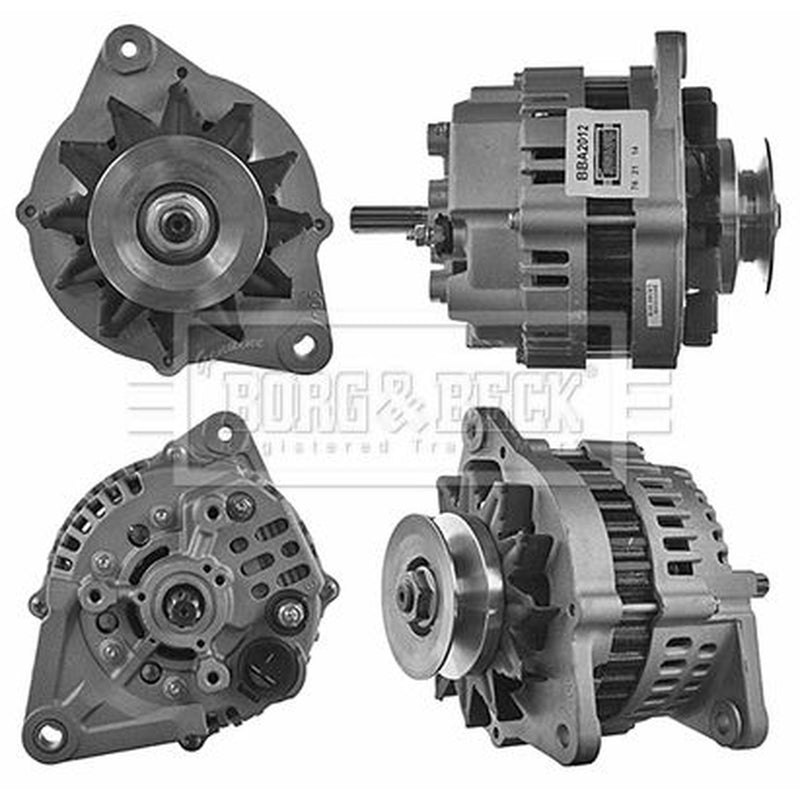 Borg & Beck Car Alternator 12V fits Isuzu Trooper II 1991-1998 3.1
