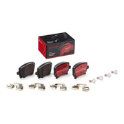 Brembo Xtra Rear Brake Perforated Discs & Pads fits Audi A6 C6 2004-2011