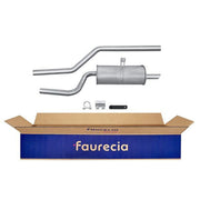 Hella End Silencer Rear fits Toyota Corolla 1997-2000 1.4