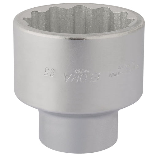 Draper Elora Bi-Hexagon Socket, 1" Sq. Dr., 65mm 67434 Draper - Dynamic Drive