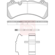 Apec Front Brake Pad Set PAD2521