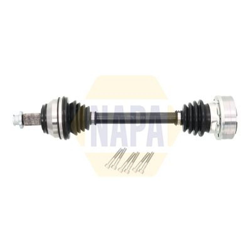 NAPA CV Drive Shaft Driveshaft Front Left fits Audi A1 2010-2018 1.4 1.6