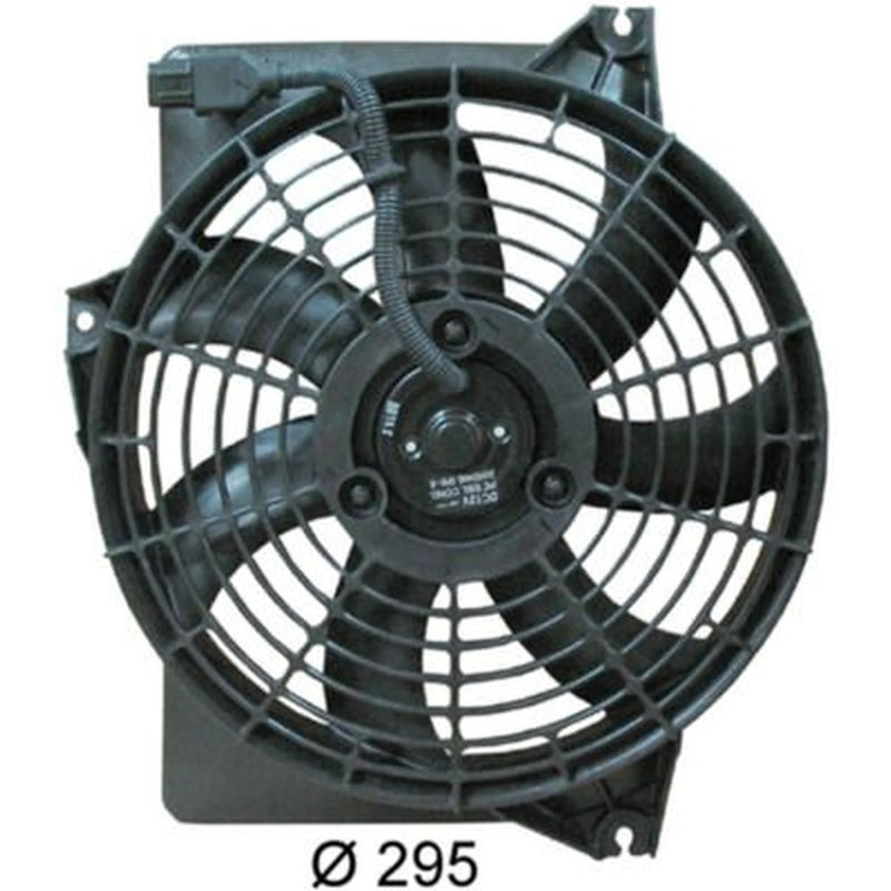 Mahle Air Con Condenser Fan fits Hyundai Matrix 2001-2010 1.6 1.8