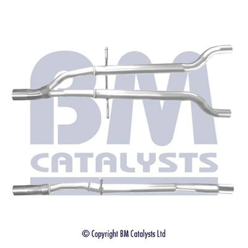 BM Catalysts Exhaust Pipe OD fits Audi A6 C6 2004-2011 2.7 3.0