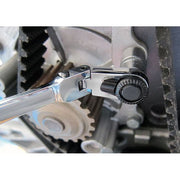 Laser Flexi-Head Ratchet & Bit Driver 1/4"D 6744 Laser - Dynamic Drive