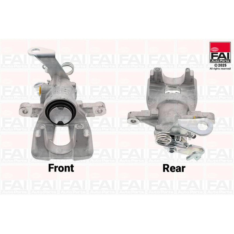 FAI Brake Caliper Assembly Rear Right fits Abarth Grande Punto 2007-2010 1.4
