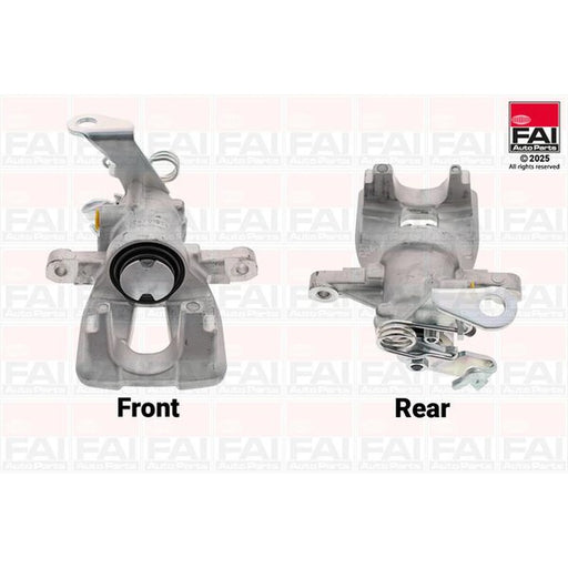 FAI Brake Caliper Assembly Rear Right fits Abarth Grande Punto 2007-2010 1.4