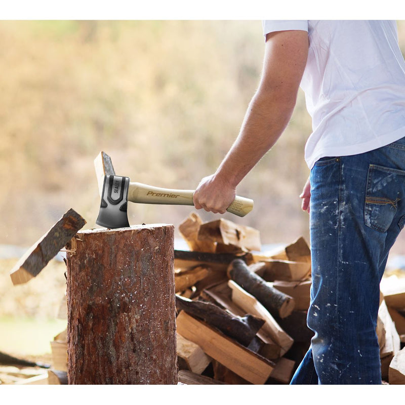 Sealey Premier Premier Hand Axe with Hickory Shaft 1.5lb AXH98 Sealey Premier - Dynamic Drive