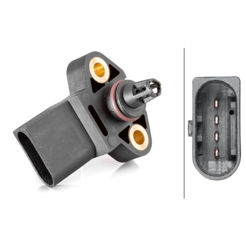 Hella Turbo Boost Pressure Sensor fits Mercedes-Benz Axor 2002-2004