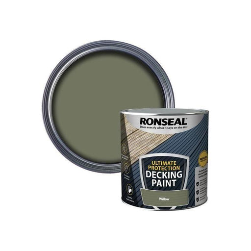 Ronseal Ultimate Protection Decking Stain Willow 2.5 litre Ronseal - NN4 Online