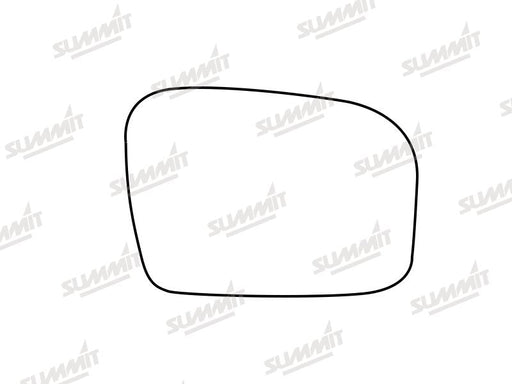 Summit Stick-On Standard Mirror Glass fits Subaru Legacy 09 to 16 RHS Summit - Bars 4 Cars