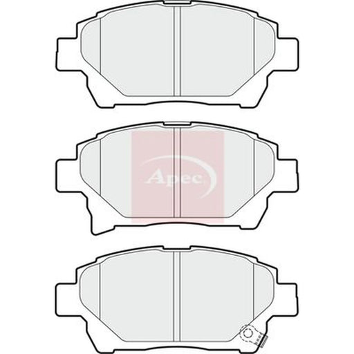 Apec Front Brake Pad Set PAD1722