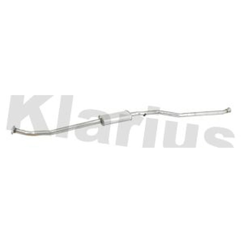 Klarius Box With Centre Pipe Centre fits Citroën Berlingo 1996-2011 1.4 1.6