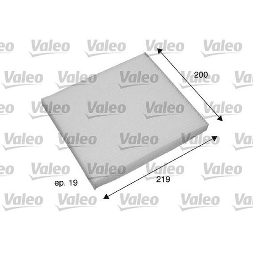 Valeo Cabin Air Filter (Pollen Filter) 698795